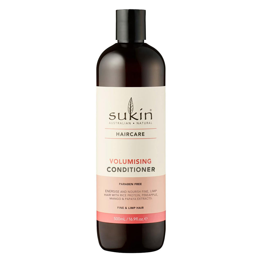 Sukin Volumising Conditioner for Energising and Nourishing Fine and Limp Hair 16.9Oz (500ml)